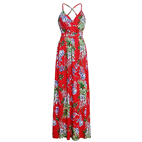 Robe transformable col en V rouge taille L : trouvez la tenue de soirée parfaite - 4