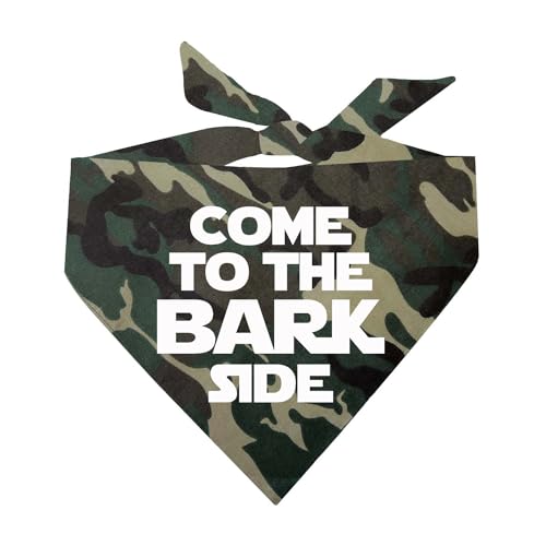 Come to The Bark Side Dog Bandana (Camo, OS 104)