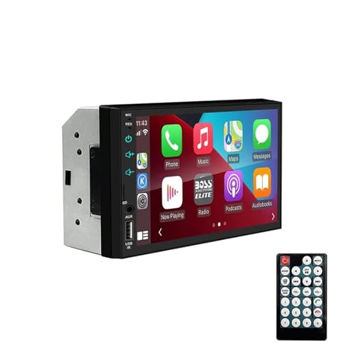 Carplay 2Din 7" Car Radio Ap Carplay Autoradio Stereo Receiver Touch Screen Bluetooth FM SD USB TF HD MP5 Player(Radio Carplay)