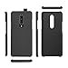 MoKo Compatible with Oneplus 7 Pro Case, Lightweight Slim Shockproof Protective Cover Rugged PC Material Phone Case with Sandstone Craft Surface Fit with Oneplus 7 Pro - Black
