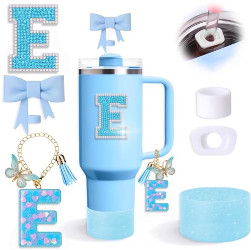 6PCS Blue Stanley Cup Accessories Set for Stanley Cup 30oz 40oz