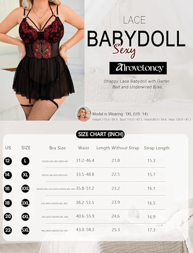 Image of 4 pieces Lace Lingerie Matching Sheer Skirts High Waisted Sexy Bodysuit