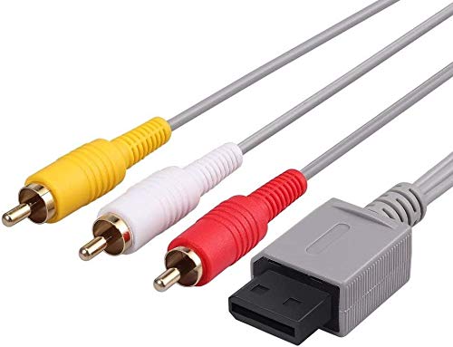DARLINGTON & Sohns Set di cavi per Nintendo Wii, cavo di ricarica, caricabatterie, alimentatore, cavo TV, adattatore CA