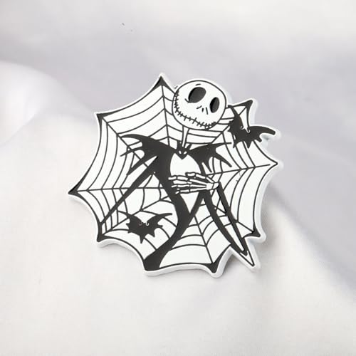 Image of KEYCHIN Jack Brooch Jack Fans Jewelry Jack Nightmare Enamel Pin Nightmare Jack Merch