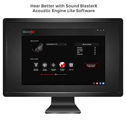 Creative Sound BlasterX H3 Portable Analog Gaming Headset