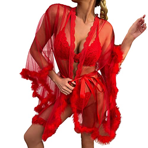 Ropa Lactancia Lencería de Mujer Malla...