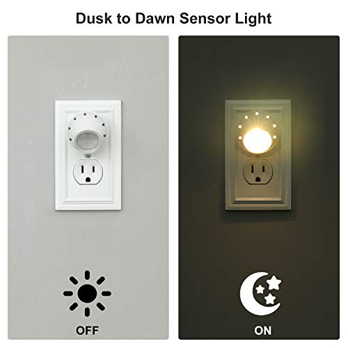 Dewenwils B07CJN5WZW Plug In Night Light With Light Sensor thumb #1