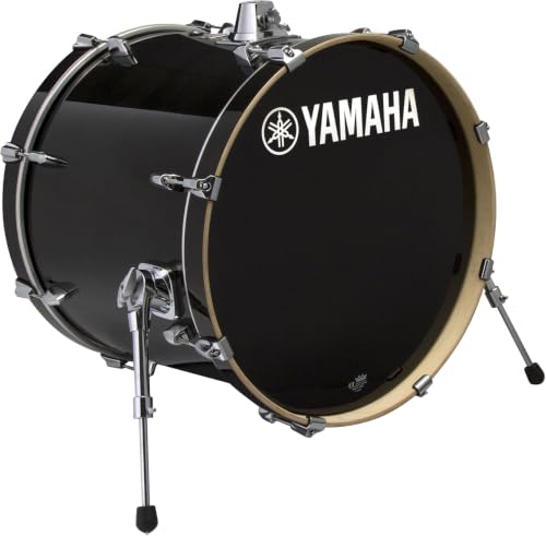 Yamaha Stage Custom Birch 20x17 Bass Drum, Raven Black