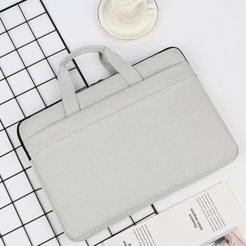 Funda para portátil de 14 pulgadas impermeable CRAFTHROU con compartimentos 6