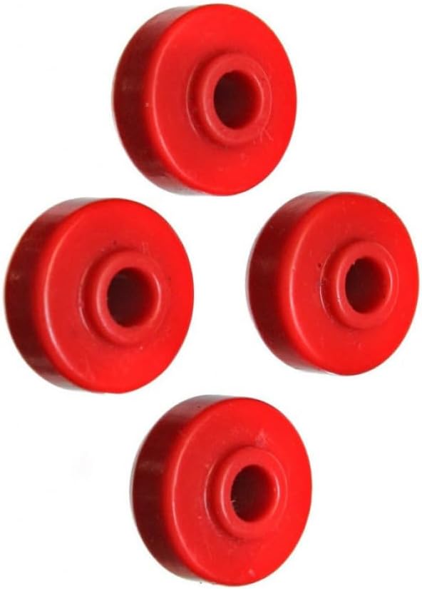 Energy Suspension Shock Eye Bushings 0.625 in. Rear/Front Universal - Red