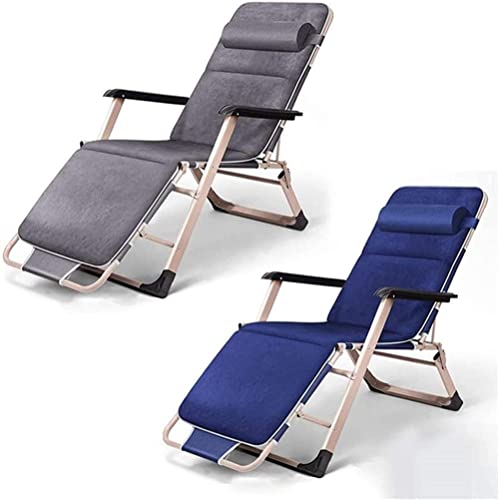 Sillón de patio ajustable contra el dolor de espalda con tumbona reclinable 6