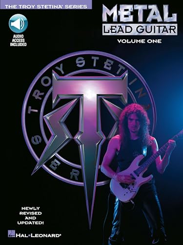 Troy Stetina Metal Lead Guitar Vol. 1 | Electric Guitar Sheet Music and Online Audio | Heavy Metal Soloing Method Songbook | Learn Scales, Techniques, and Metal Solos
