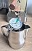 VIA CREMA Milk Frother Jug Thermometer for Coffee Machine Milk Frothing Pitcher