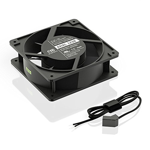 AC Infinity, AXIAL 1238W, High Speed Muffin Fan 120V AC