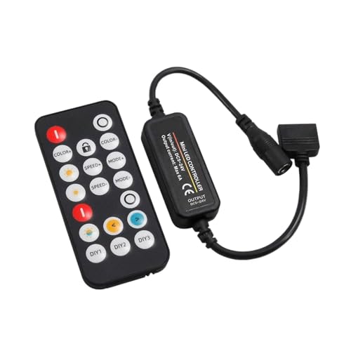 Contrôleur LED RGBCW 5-en-1 mini boîtier de gestion pour ruban lumineux