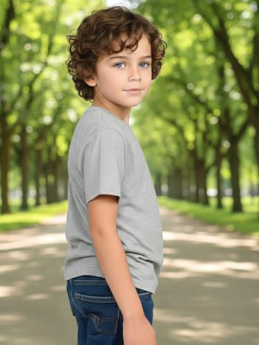 Image of ONN Boy's Half Sleeves Round Neck Cotton T-Shirt | Pack of 5