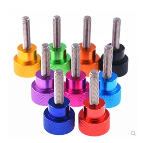 20 �A���~�X�e�b�v�w�b�h�܂݃l�W M2 .5 M3 M4 �J���t���ȃX�e�����X�|������߃l�W(Light blue,M3X17 20pcs)