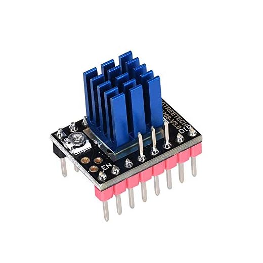 BIGTREETECH TMC2208 V3.0 UART Schritt Motor Treiber (1 Stück) 3D-Drucker für SKR 3/SKR 2/SKR V1.4 Turbo/Octopus/Octopus Pro, Replacement Damper for A4988 DRV8825