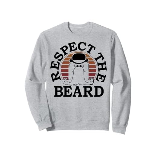 El primo de la familia Addams respeta la barba Sudadera