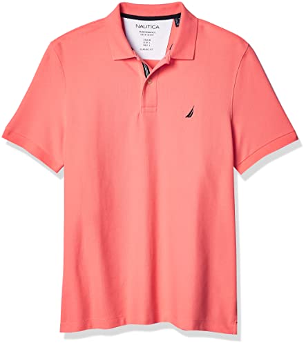 Image of Nautica Men's Performance Pique Polo Shirt