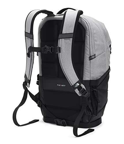 Image of The North Face Borealis Commuter Laptop Backpack, Meld Grey Dark Heather /TNF Black, One Size