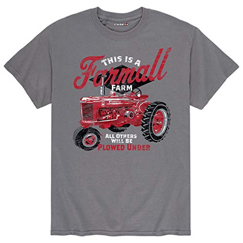 Vintage Farmall Cream On Dark - Men's Short Sleeve Graphic T-Shirt