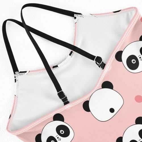 Image of Girls one Piece Swimsuit Summer UPF 50+ Quick Dry Beach Bathing Suit with Straps Swimwear 3-10 Years