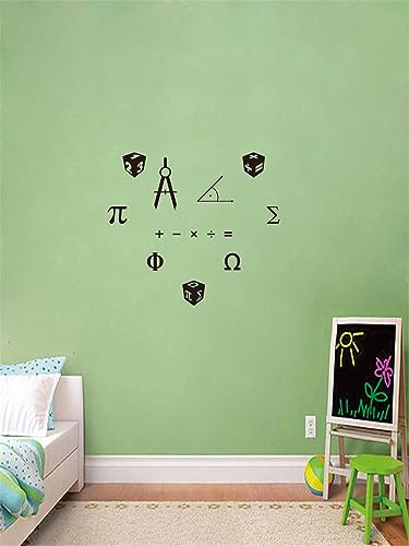 Vinilo Decorativo de Pared Matemáticas ANFRJJI JZY051 miniatura 4