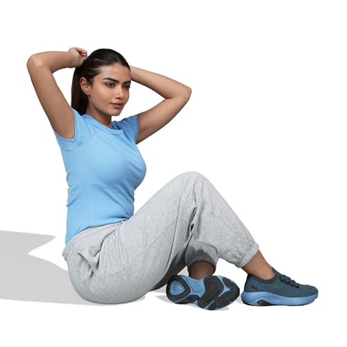 Image of Neeman's Lush Glider Sneakers for Men and Women | Sporty Shoes with Eco-Friendly Viscose Upper, CushyWalk Cushioning, Lightweight EVA Sole, Pressure-Mapped Grip, All-Day Comfort