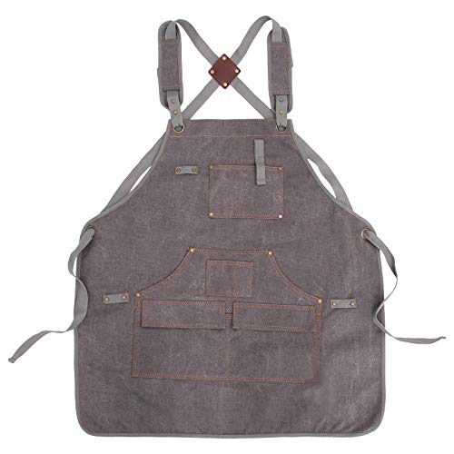 Delantal protector para carpintería Beavorty de lona engrosadora premium