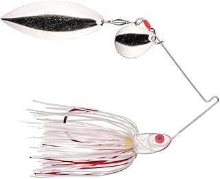 Bleeding Spinnerbait/Bleeding White