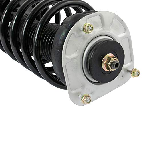 Image of TRQ Front Driver and Passenger Side Strut and Spring Assembly Set Loaded | For 01-02 Volvo V70 03-07 XC70