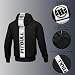 PITBULL - Jacken Herren mit Kapuze, Winddichte Herren Jacke Übergang Athletic Hilltop, Bequeme Seitliche Taschen mit Reißverschluss, Herren Jacken Übergang Perfekt für Outdoor - XL, Schwarz