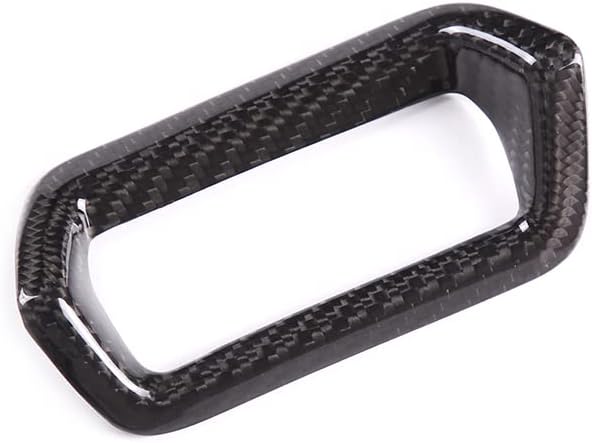 TOYCIDFG Car Dashboard Headlight Switch Buttons Frame Cover Trim for Lamborghini Urus 2018-2023, Carbon Fiber Car Interior Decoration Accessories (Carbon Fiber)