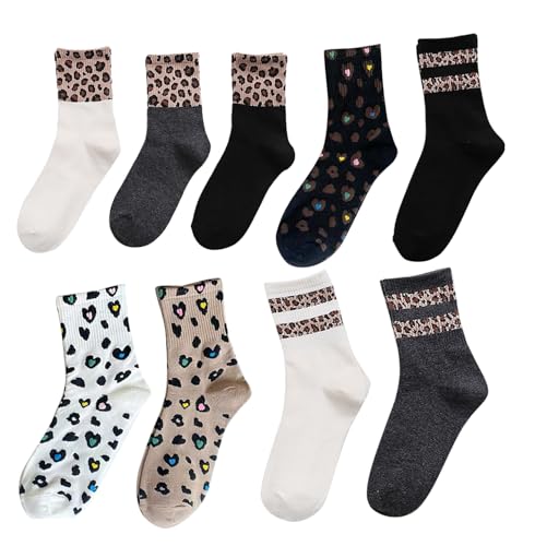 Image of YYaaloa Women Above Ankle Crew Socks Soft Cotton Casual Calf Workout Socks