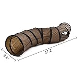 [Katzentunnel] Rascheltunnel Katzenspielzeug Tunnel Spieltunnel 120cm - 2