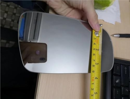 Espejo retrovisor para coche Audi A6 C5 con cristal de lente blanca delantera 6