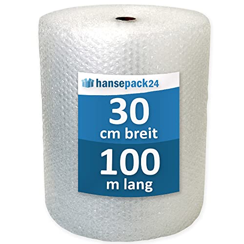 Luftpolsterfolie Blasenfolie Noppenfolie Knallfolie 45 my 30cm x 100m Cover