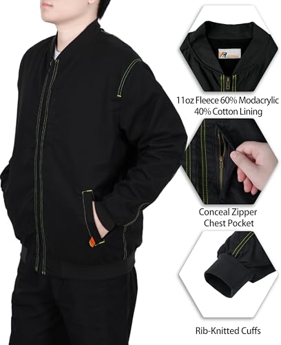 Image of VATRENUS FR Jacket for Men 11oz Fleece Lined Light Winter Coat Warm CAT3