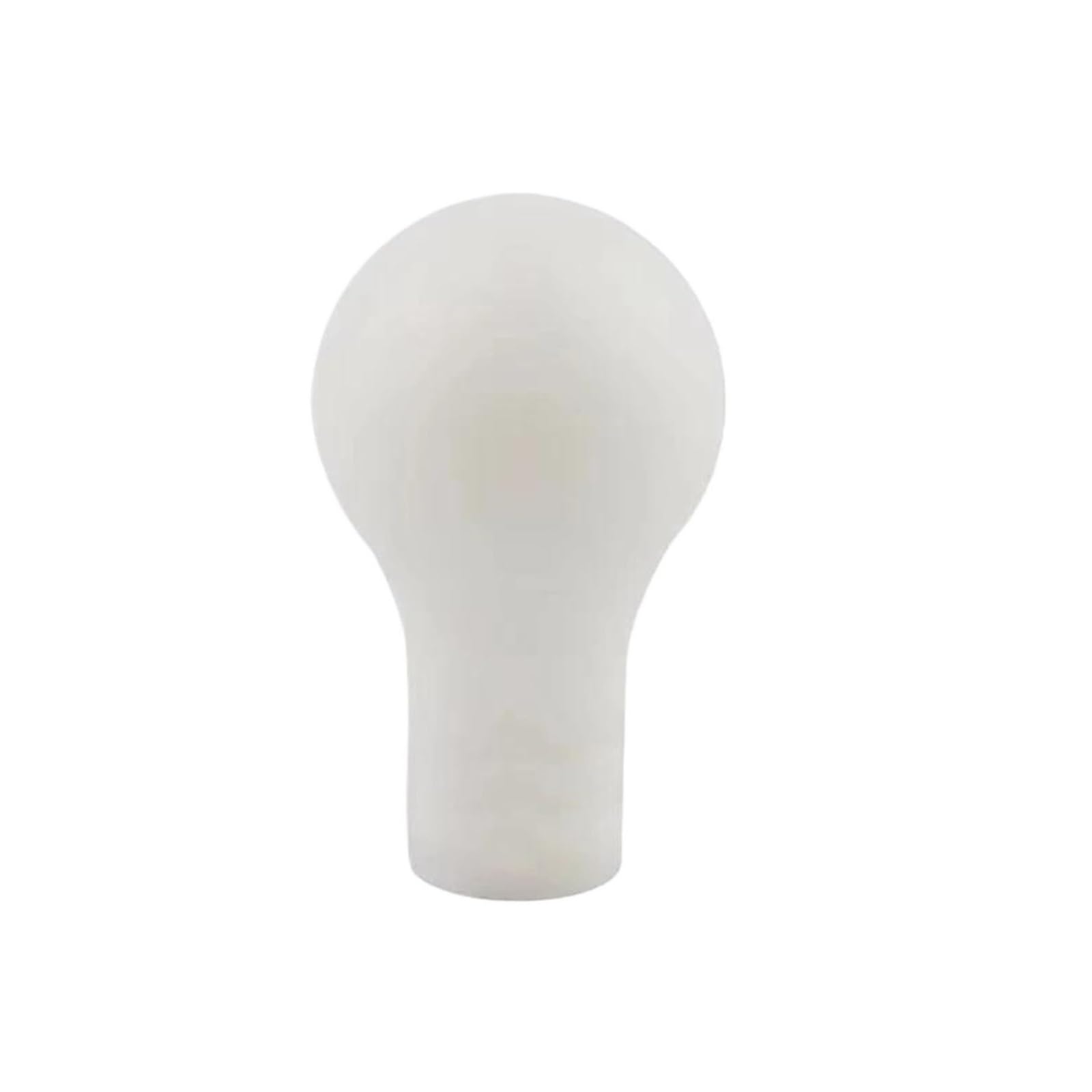 Sunbangoz White For Manual Transmission Shifter Lever Knob Gear M10x1.5、1.25 M8x1.25 Gear Shift Knob(White)