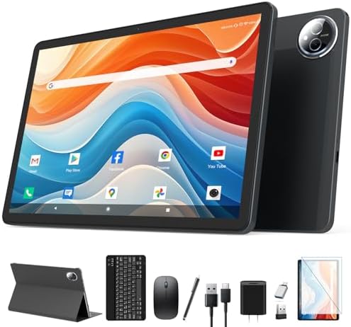 Android 14 Tablet 2025 Latest 11 Inch Tablets, 128GB+16(8+8 Expand)GB/512GB Expandable, Dual 4G Cellular with Octa-Core Processor, 2 in 1 Tablet with Keyboard, 21MP Camera/8000mAh Battery/GPS/5G WiFi Android 14 Tablet 2025 Latest 11 Inch Tablets, 128GB+16(8+8 Expand)GB/512GB Expandable, Dual 4G Cellular with Octa-Core Processor, 2 in 1 Tablet with Keyboard, 21MP Camera/8000mAh Battery/GPS/5G WiFi