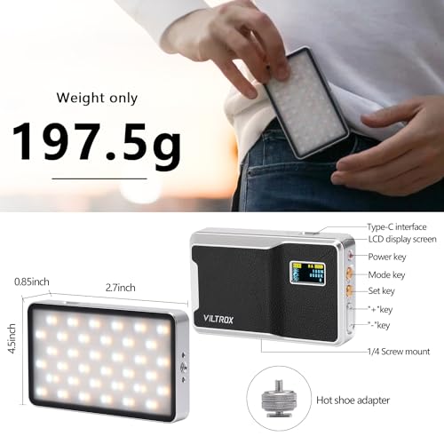 Image of VILTROX Retro 08X RGB CRI≥97 LED Video Light