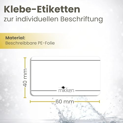 mikken 2 Sprühflaschen 1000 ml Kunststoff PET braun Wassersprüher, Sprayflasche für Reinigungsmittel, Pflanzen, etc