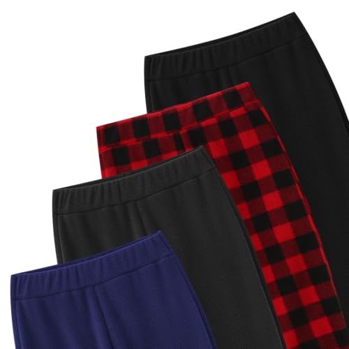 Image of Toddler Boys Warm Fleece Lined Microfleece Pants, 2-6 Years