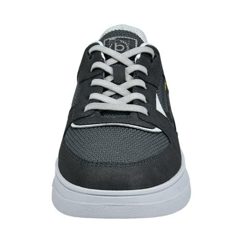 Zapatos con cordones bugatti: calzado de distinción en gris oscuro 2