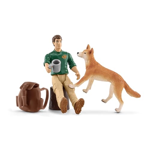 SCHLEICH 42623 Outback Abenteuer (NatGeo), für Kinder ab 3+ Jahren, WILD Life - Spielset