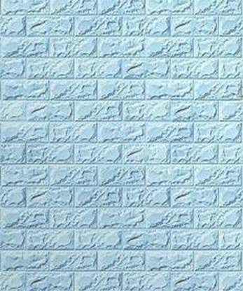 Interior World 3D Brick Wallpaper PE Foam self Adhesive Brick Design Wall Stickers/DIY Wallpaper for Home Hotel Living Room Bedroom (10)