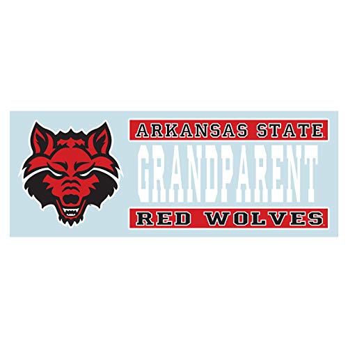 Arkansas State Indians Decal (A State Wolf Grandparent DE (6"), 6 in)