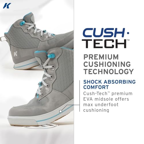 Korkers Men's Salt Sneaker boot With Fixed Kling-On Deck Sole3