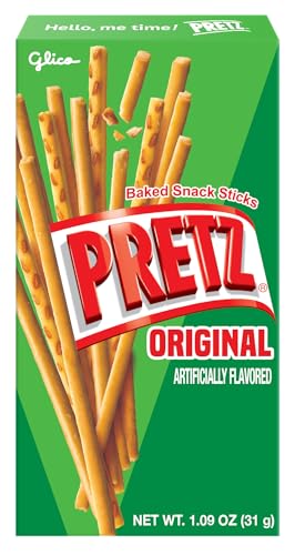 Pretz Biscuit Stick, Lightly Salted, 1.09 Ounce (Pack of 10)